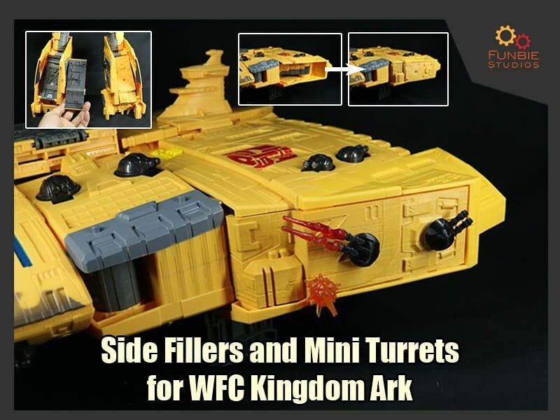 Kingdom Titan Class Autobot Ark Gap Fillers And More Upgrades From Funbie Studios  (16 of 32)